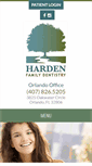 Mobile Screenshot of hardenfamilydental.com